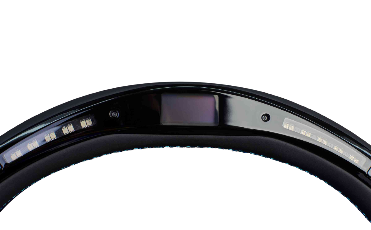 BMW Ratt Perforerat läder/LED-skärm E46 E39