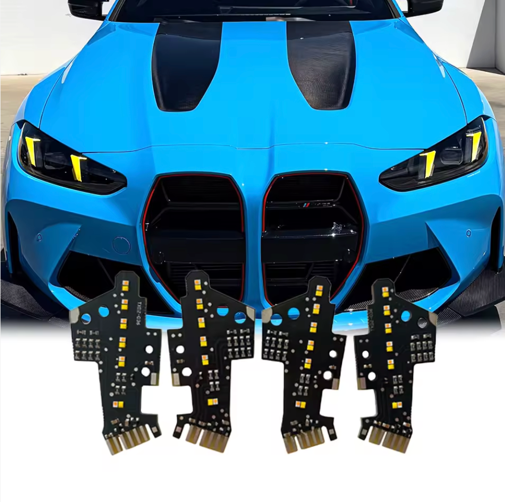 DRL LED ljus BMW M3 M4 4 serie 2024+